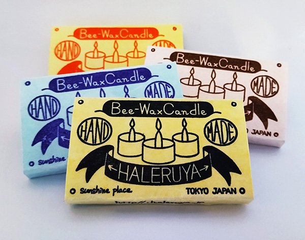 4cm 蜜蝋ろうそく箱 特別版